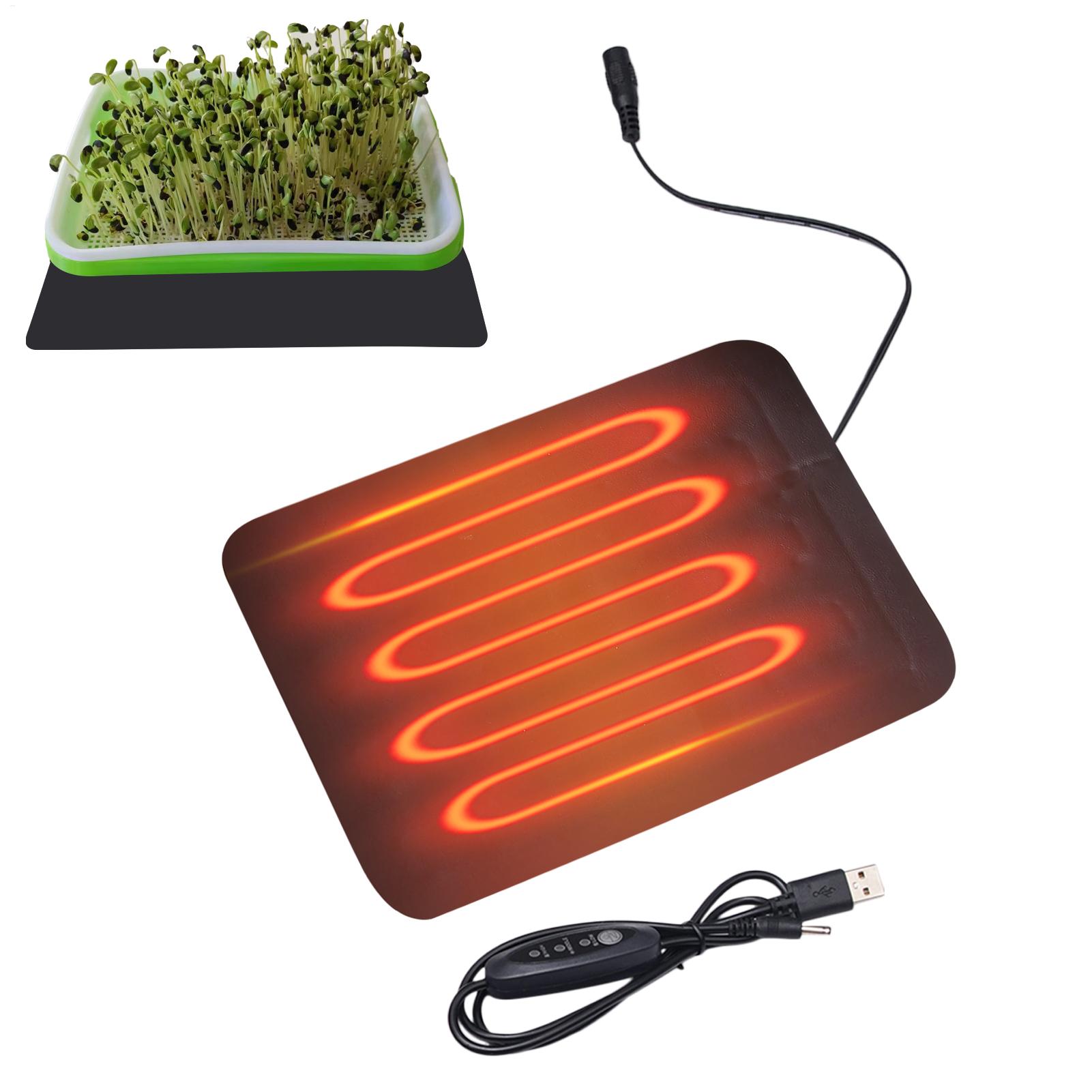 Heat Mat Seedling - USB-нагревательные коврики для рассады 8,5 Вт