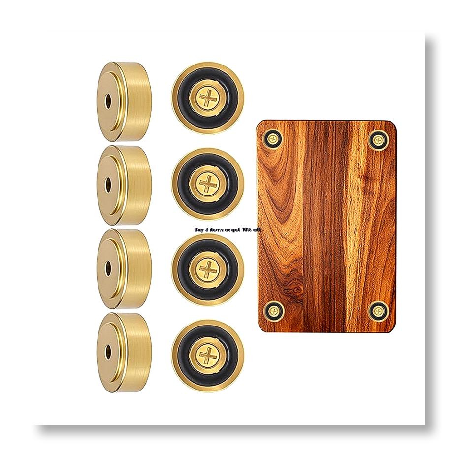 Cutting Board Foam - Набор из 8 латунных ножек для
