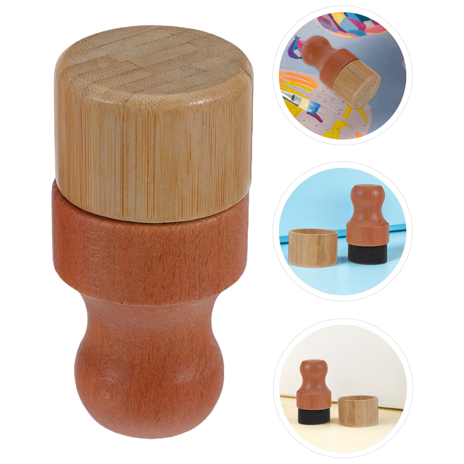 Cutting Board Foam - 2 комплекта: губка для рисования, аппликатор