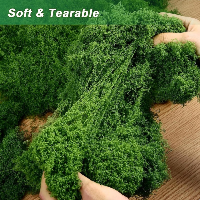 Искусственный зеленый мох для  – обзор и цена Sphagnum Moss Dry