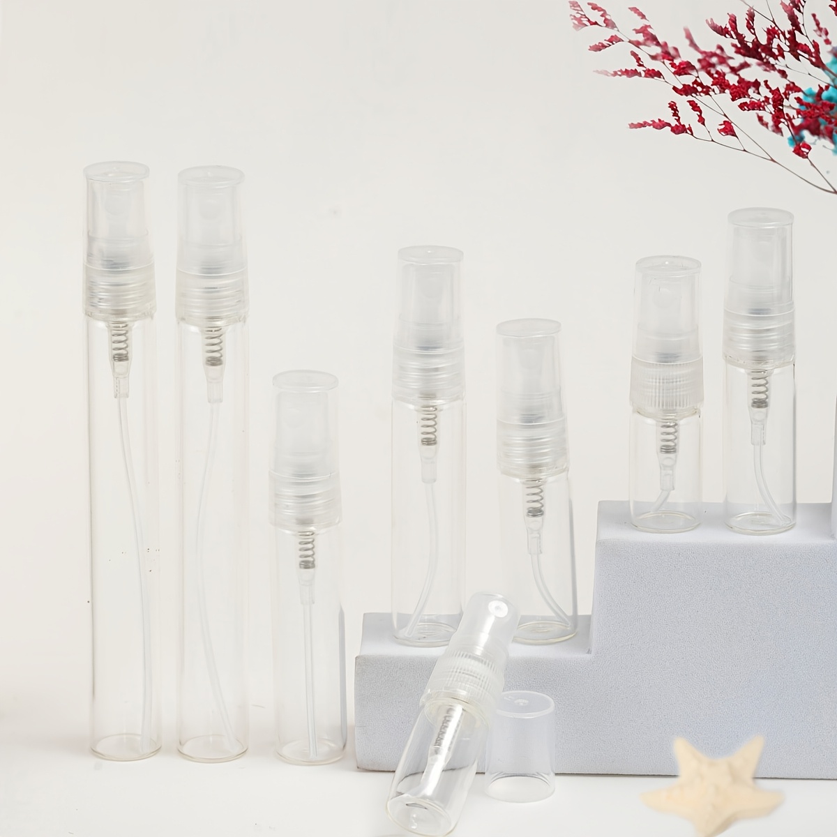 50 стеклянных флаконов для дух – обзор и цена Misting Bottle Fine