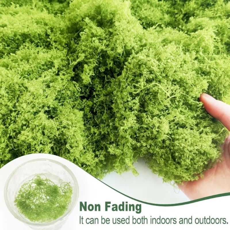 Искусственный зеленый мох для  – обзор и цена Sphagnum Moss Dry