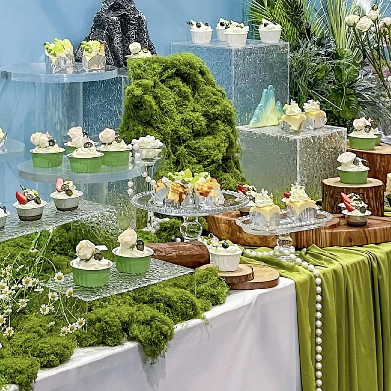 Искусственный зеленый мох 30/5 – обзор и цена Sphagnum Moss Dry
